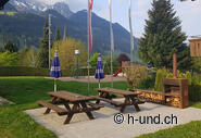 Grande area barbecue per soffermarsi.